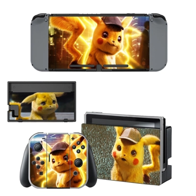 Pikachu 3D decal skin for Nintendo Switch Console and Cont.. Pikachu 3D decal skin for Nintendo Switch Console and Cont..