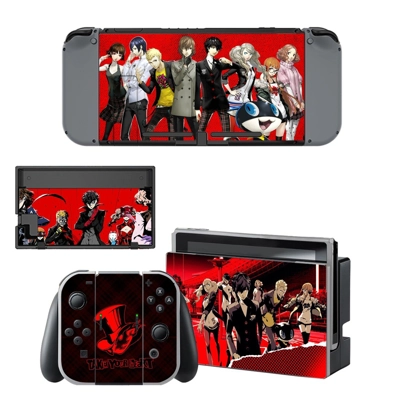 Persona 5 decal skin for Nintendo Switch Console and Contr.. Persona 5 decal skin for Nintendo Switch Console and Contr..