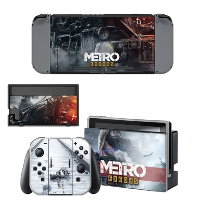 Metro Exodus decal skin for Nintendo Switch Console and Controllers