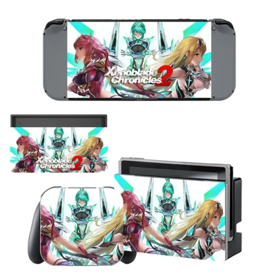 Xenoblade Chronicles 2 decal skin for Nintendo Switch Cons.. Xenoblade Chronicles 2 decal skin for Nintendo Switch Cons..