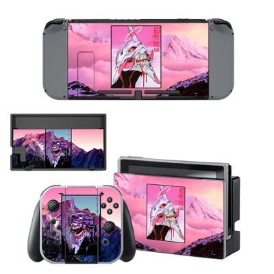 Neon Genesis Evangelion decal skin for Nintendo Switch Con.. Neon Genesis Evangelion decal skin for Nintendo Switch Con..