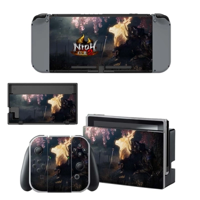 Nioh 2 decal skin for Nintendo Switch Console and Controll.. Nioh 2 decal skin for Nintendo Switch Console and Controll..