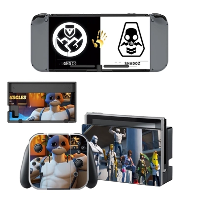 Fortnite Shadoz decal skin for Nintendo Switch Console and.. Fortnite Shadoz decal skin for Nintendo Switch Console and..