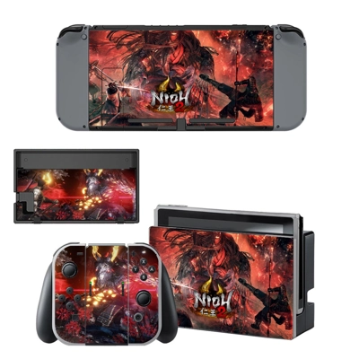 Nioh 2 decal skin for Nintendo Switch Console and Controll.. Nioh 2 decal skin for Nintendo Switch Console and Controll..