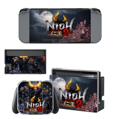Nioh 2 decal skin for Nintendo Switch Console and Controll.. Nioh 2 decal skin for Nintendo Switch Console and Controll..