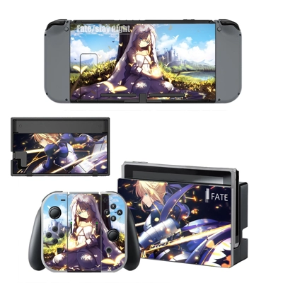 Fate stay night decal skin for Nintendo Switch Console and.. Fate stay night decal skin for Nintendo Switch Console and..