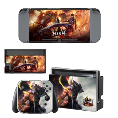 Nioh 2 decal skin for Nintendo Switch Console and Controll.. Nioh 2 decal skin for Nintendo Switch Console and Controll..