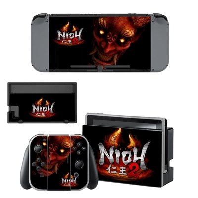 Nioh 2 decal skin for Nintendo Switch Console and Controll.. Nioh 2 decal skin for Nintendo Switch Console and Controll..