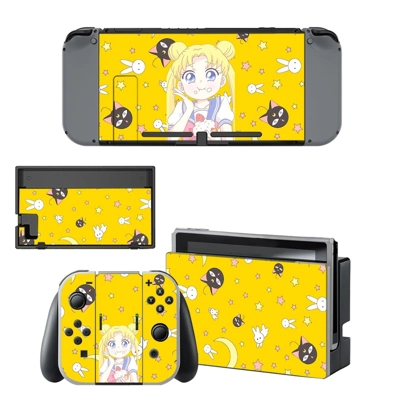 Sailor Moon decal skin for Nintendo Switch Console and Con.. Sailor Moon decal skin for Nintendo Switch Console and Con..