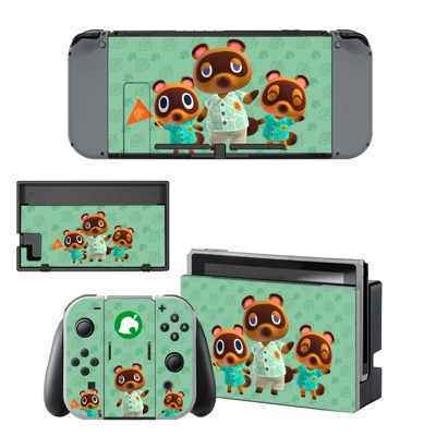 Animal Crossing New Horizons decal skin for Nintendo Switch Console and Controllers