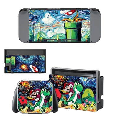 Animal painting decal skin for Nintendo Switch Console and.. Animal painting decal skin for Nintendo Switch Console and..