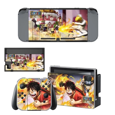 Pirate Warriors 4 decal skin for Nintendo Switch Console a.. Pirate Warriors 4 decal skin for Nintendo Switch Console a..