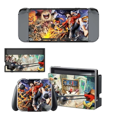 Pirate Warriors 4 decal skin for Nintendo Switch Console a.. Pirate Warriors 4 decal skin for Nintendo Switch Console a..
