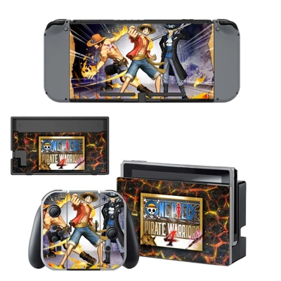 Pirate Warriors 4 decal skin for Nintendo Switch Console a.. Pirate Warriors 4 decal skin for Nintendo Switch Console a..