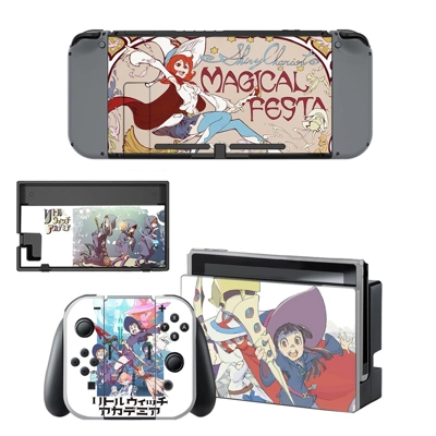 Little Witch Academia decal skin for Nintendo Switch Conso.. Little Witch Academia decal skin for Nintendo Switch Conso..
