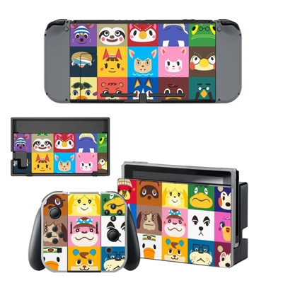 Animal Crossing decal skin for Nintendo Switch Console and Controllers