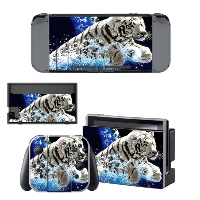 White tiger decal skin for Nintendo Switch Console and Con.. White tiger decal skin for Nintendo Switch Console and Con..