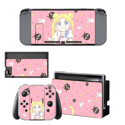 Sailor moon decal skin for Nintendo Switch Console and Con.. Sailor moon decal skin for Nintendo Switch Console and Con..