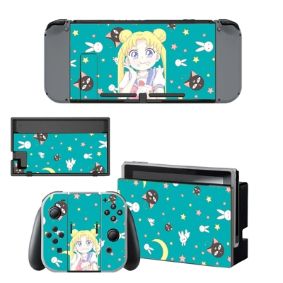 Sailor moon decal skin for Nintendo Switch Console and Con.. Sailor moon decal skin for Nintendo Switch Console and Con..