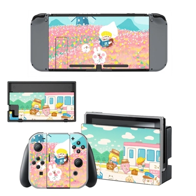 Kanahei decal skin for Nintendo Switch Console and Control.. Kanahei decal skin for Nintendo Switch Console and Control..