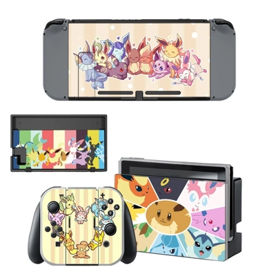 Pokemon Pikachu decal skin for Nintendo Switch Console and.. Pokemon Pikachu decal skin for Nintendo Switch Console and..