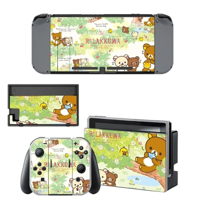 Rilakkuma decal skin for Nintendo Switch Console and Contr.. Rilakkuma decal skin for Nintendo Switch Console and Contr..