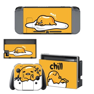 Gudetama decal skin for Nintendo Switch Console and Contro.. Gudetama decal skin for Nintendo Switch Console and Contro..