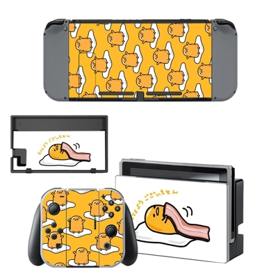 Gudetama decal skin for Nintendo Switch Console and Contro.. Gudetama decal skin for Nintendo Switch Console and Contro..
