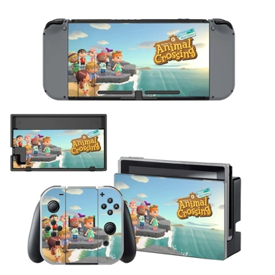 Animal Crossing decal skin for Nintendo Switch Console and Controllers