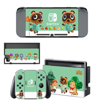 Animal Crossing classic decal skin for Nintendo Switch Con.. Animal Crossing classic decal skin for Nintendo Switch Con..