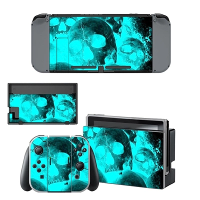 Ice skull decal skin for Nintendo Switch Console and Contr.. Ice skull decal skin for Nintendo Switch Console and Contr..