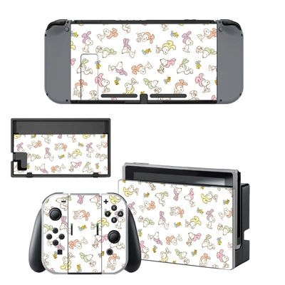 Peanuts Snoopy decal skin for Nintendo Switch Console and .. Peanuts Snoopy decal skin for Nintendo Switch Console and ..
