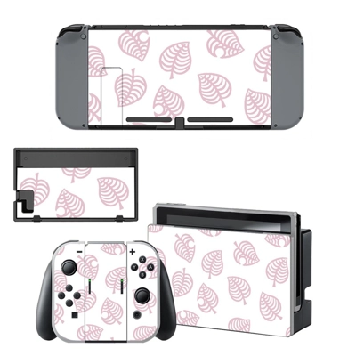 Leaf texture decal skin for Nintendo Switch Console and Co.. Leaf texture decal skin for Nintendo Switch Console and Co..