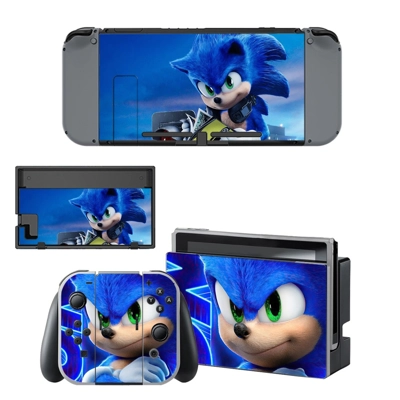 Sonic the Hedgehog decal skin for Nintendo Switch Console .. Sonic the Hedgehog decal skin for Nintendo Switch Console ..