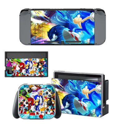 Sonic the Hedgehog decal skin for Nintendo Switch Console .. Sonic the Hedgehog decal skin for Nintendo Switch Console ..