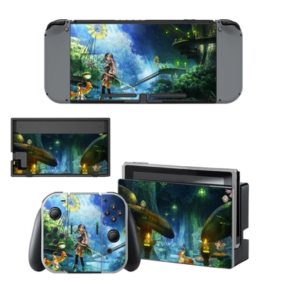 Xenoblade Chronicles decal skin for Nintendo Switch Consol.. Xenoblade Chronicles decal skin for Nintendo Switch Consol..