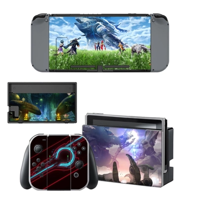 Xenoblade Chronicles decal skin for Nintendo Switch Consol.. Xenoblade Chronicles decal skin for Nintendo Switch Consol..