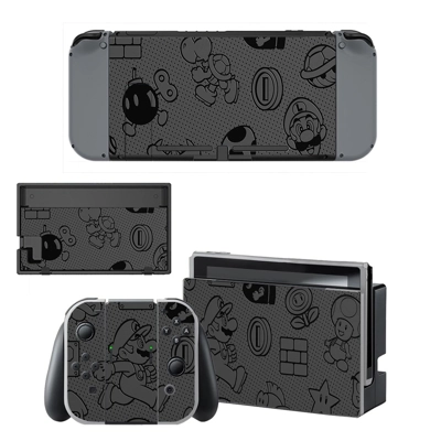 Super Mario decal skin for Nintendo Switch Console and Con.. Super Mario decal skin for Nintendo Switch Console and Con..