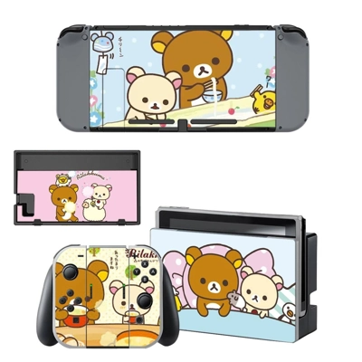 Rilakkuma decal skin for Nintendo Switch Console and Contr.. Rilakkuma decal skin for Nintendo Switch Console and Contr..