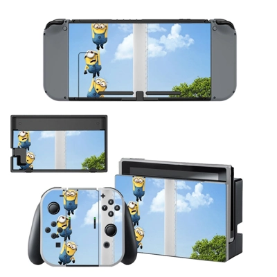 Minions decal skin for Nintendo Switch Console and Control.. Minions decal skin for Nintendo Switch Console and Control..