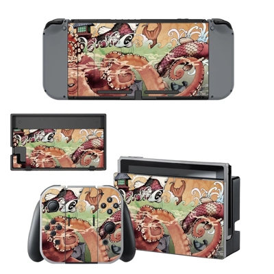 Fish texture decal skin for Nintendo Switch Console and Co.. Fish texture decal skin for Nintendo Switch Console and Co..