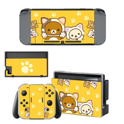Animated kawaii decal skin for Nintendo Switch Console and.. Animated kawaii decal skin for Nintendo Switch Console and..