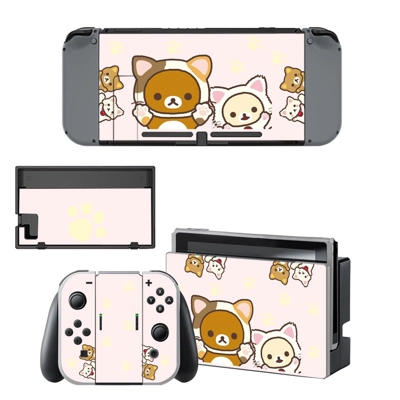 Animated kawaii decal skin for Nintendo Switch Console and.. Animated kawaii decal skin for Nintendo Switch Console and..