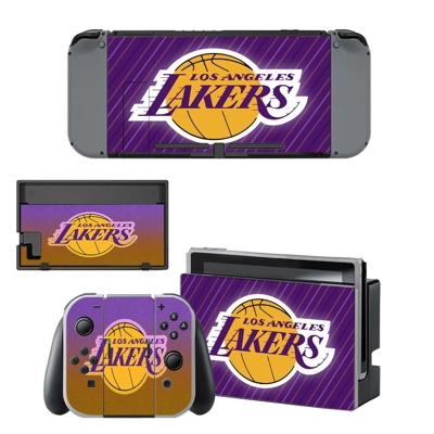 Los Angeles Lakers decal skin for Nintendo Switch Console .. Los Angeles Lakers decal skin for Nintendo Switch Console ..