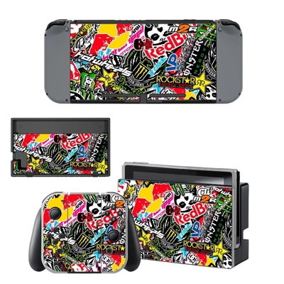 Bomb Sticker decal skin for Nintendo Switch Console and Co.. Bomb Sticker decal skin for Nintendo Switch Console and Co..