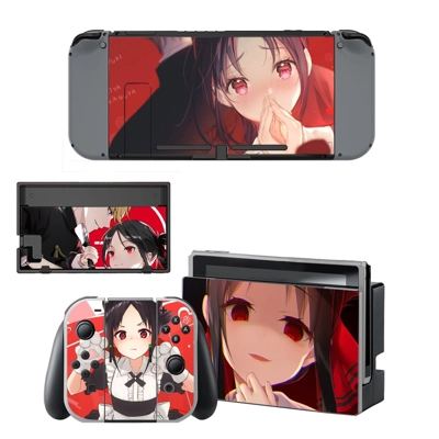 Kaguya sama decal skin for Nintendo Switch Console and Con.. Kaguya sama decal skin for Nintendo Switch Console and Con..