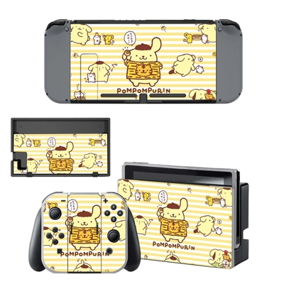 Pompompurin decal skin for Nintendo Switch Console and Con.. Pompompurin decal skin for Nintendo Switch Console and Con..