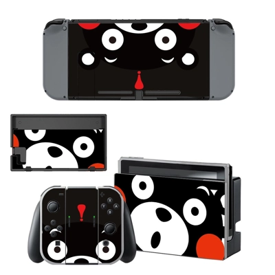 Kumamon decal skin for Nintendo Switch Console and Control.. Kumamon decal skin for Nintendo Switch Console and Control..