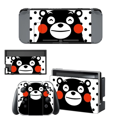 Kumamon decal skin for Nintendo Switch Console and Control.. Kumamon decal skin for Nintendo Switch Console and Control..