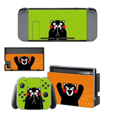 Kumamon decal skin for Nintendo Switch Console and Control.. Kumamon decal skin for Nintendo Switch Console and Control..